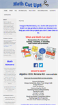 Mobile Screenshot of mathcutups.com